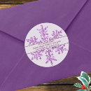 Search for purple envelope seals Rustic