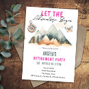 Search for travel retirement invitations Let the adventure begin