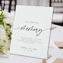 Search for deceased wedding signs Modern