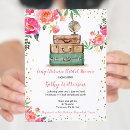 Search for travel bridal shower invitations Luggage