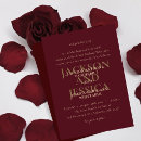 Search for burgundy and champagne wedding invitations Modern