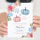 Search for twins gender reveal invitations Boy or girl