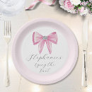 Search for pink bow plates Script typography