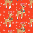 Search for vintage reindeer wrapping paper Rudolph