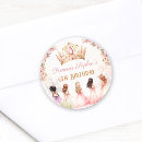 Search for gold crown stickers Princess party