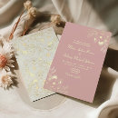 Search for mauve and ivory wedding invitations Floral