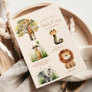Search for leopard 1st birthday invitations Party animals