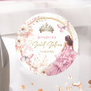 Search for pink princess tiara stickers Rose gold