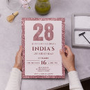 Search for 28th birthday invitations Modern
