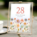 Search for lovely table cards Floral