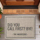 Search for did you call first doormats Funny