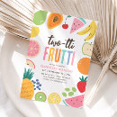Search for watermelon 2nd birthday invitations Two tti frutti