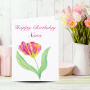Search for red tulips birthday cards Pretty