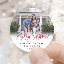 Search for red merry christmas stickers Modern minimalist