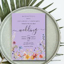 Search for elegant purple wedding invitations Calligraphy
