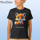Search for cute fox kids tshirts Cartoon