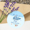Search for baby shower whale stickers Coral