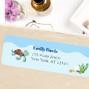 Search for seaweed return address labels Nautical