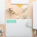 Search for seafoam green return address labels Trendy