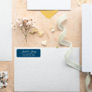 Search for white and blue return address labels Trendy