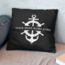 Search for black anchor cushions Captain