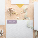 Search for purple return address labels Mauve