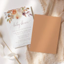 Search for fall shower invitations Terracotta