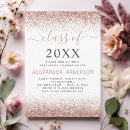 Search for pink and gold graduation invitations Daughter