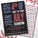 Search for heart seasonal invitations Stars and stripes