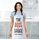 Search for funny boss aprons Chef