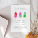 Search for lets chill party invitations Ice cream