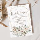 Search for geometric frame bridal shower invitations Flowers