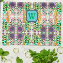 Search for pretty floral tea towels Modern