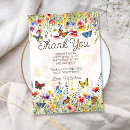 Search for butterfly party cards Wildflowers