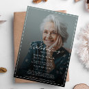 Search for modern funeral invitations Death bereavement sympathy remembrance