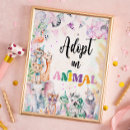 Search for jungle animal birthday posters Adopt an animal