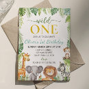 Search for cute 1st birthday invitations Jungle