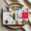 Search for family photo collage christmas cards Merry and bright