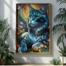 Search for whimsical cat posters Animal lover