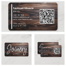 Search for joinery carpenter business cards Cabinet maker