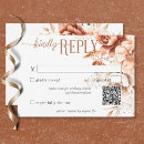 Search for boho rsvp cards Burnt orange