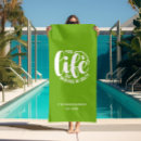 Search for family vacation beach towels Life is better
