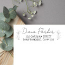 Search for leaves rubber stamps Chic