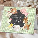 Search for animal thank you cards Zoo animals