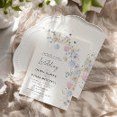 Search for girly wedding invitations Botanical