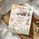 Search for barn baby shower invitations Rustic