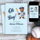 Search for baseball shower invitations Blue