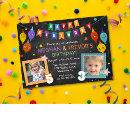 Search for sisters birthday invitations Chalkboard
