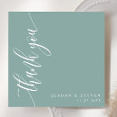 Search for teal thank you cards Minimalist