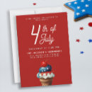 Search for ice cream day invitations Patriotic